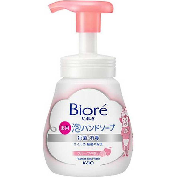 Biore Hand Soap Fruit Scent Pump