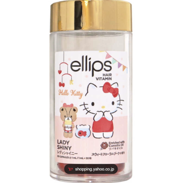 Ellips Sanrio Bottle Clear Red 30P
