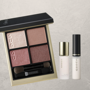 SUQQU Signature (Color Eyes 04) - SUMINADESHIKO + The Primer 4g +Eye Enhancing Primer 6.4g