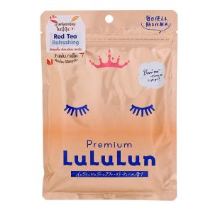 Lululun Premium Black Tea Mask (7 Sheets)