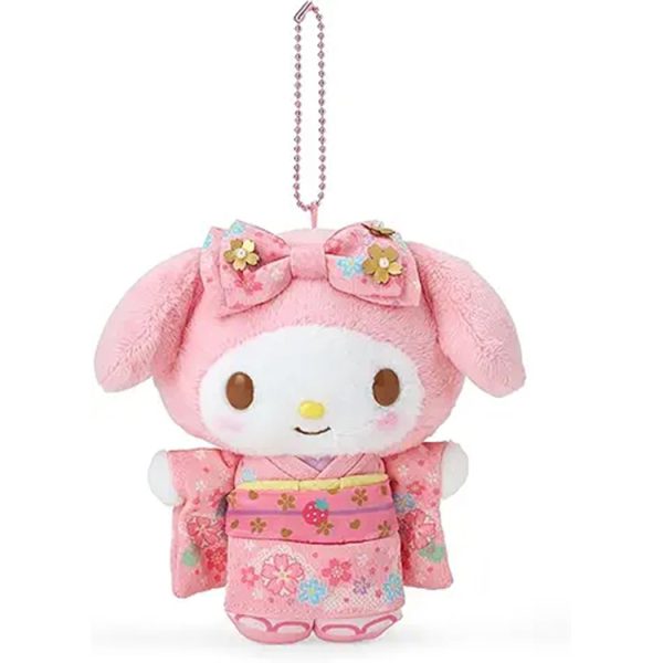 My Melody Chirimen Mascot Netsuke
