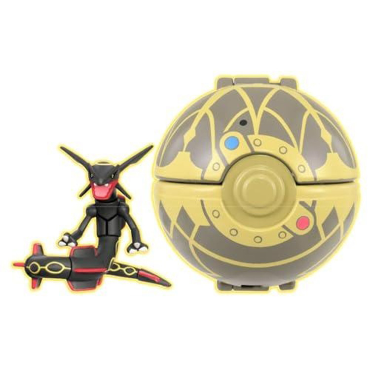 TAKARA TOMY - Pokemon MONCOLLE POKEDEL-Z Black Rayquaza Ancient Monster Ball