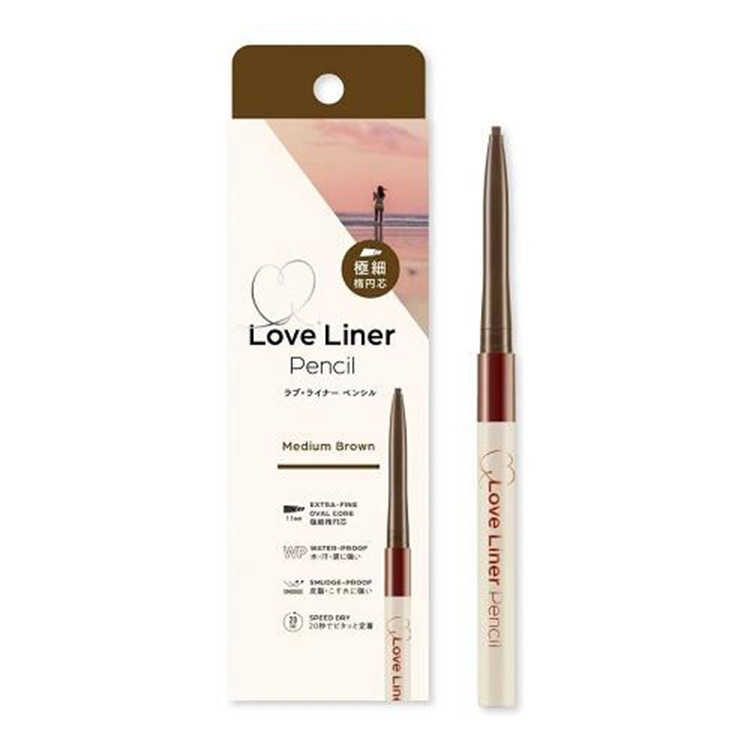 Love Liner Cream Fit Pencil Eyeliner – Medium Brown