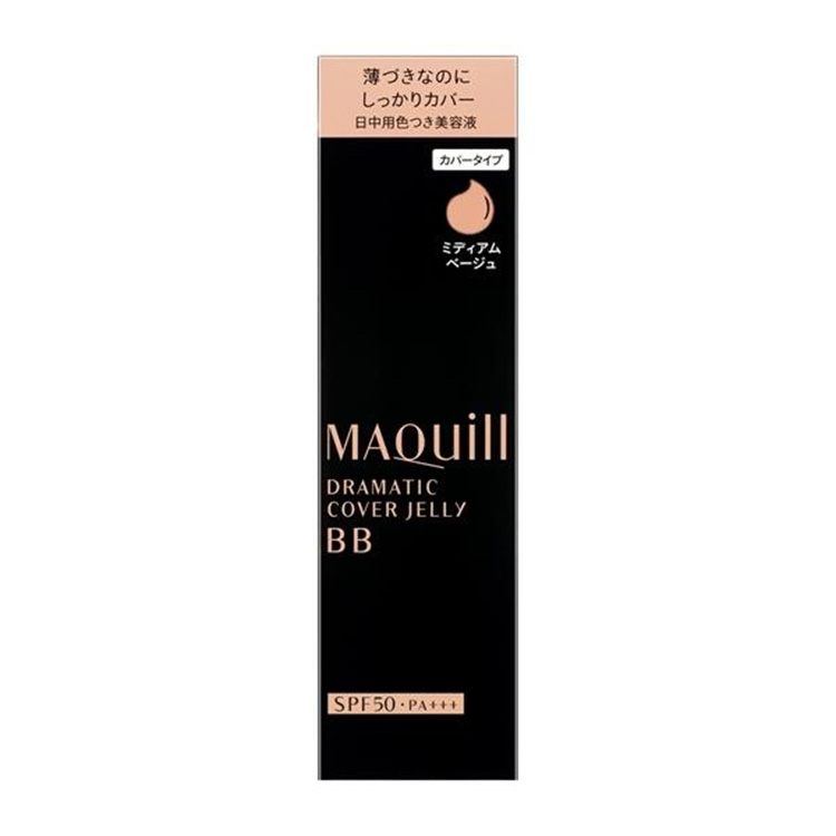 SHISEIDO - Maquillage Dramatic Cover Jelly BB - Medium Beige