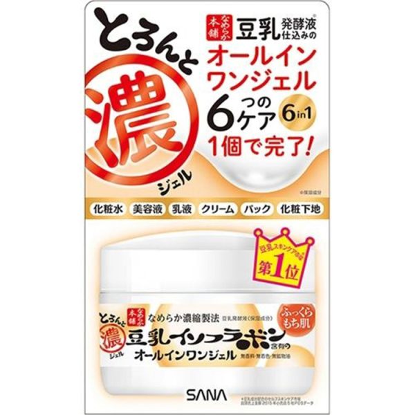 Nameraka Honpo Soy milk all in one moisturizing gel