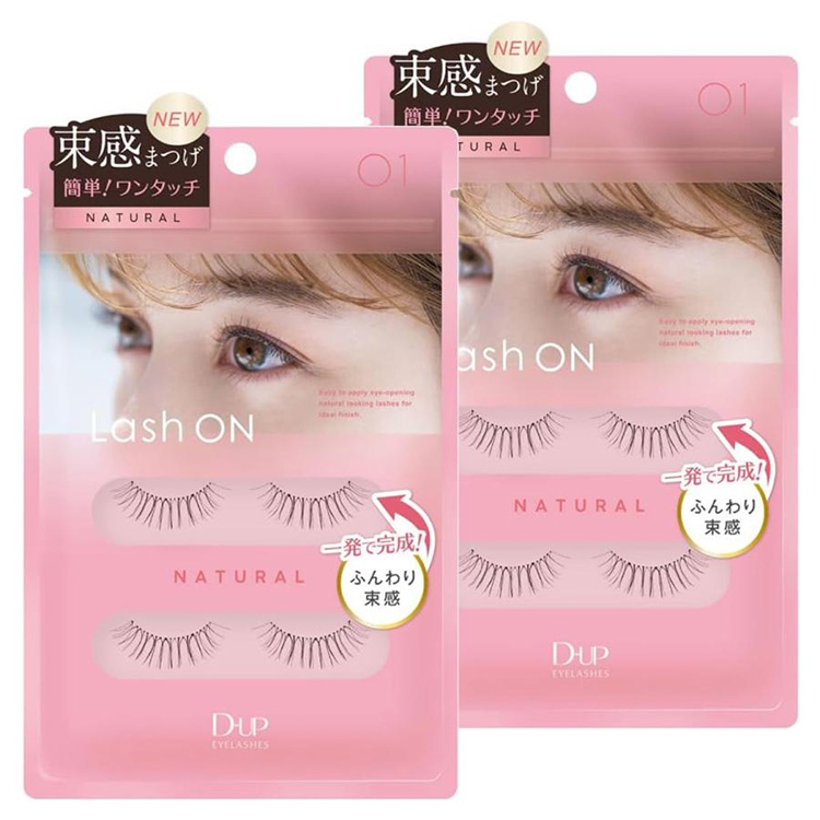 D-UP Lash On 01 Natural (Fluffy