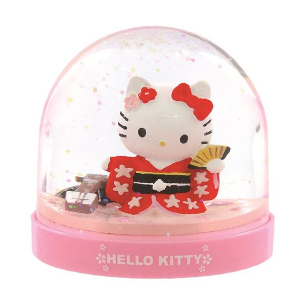 Telacoya Snow Globe Hello Kitty Japanese Doll (Fan)