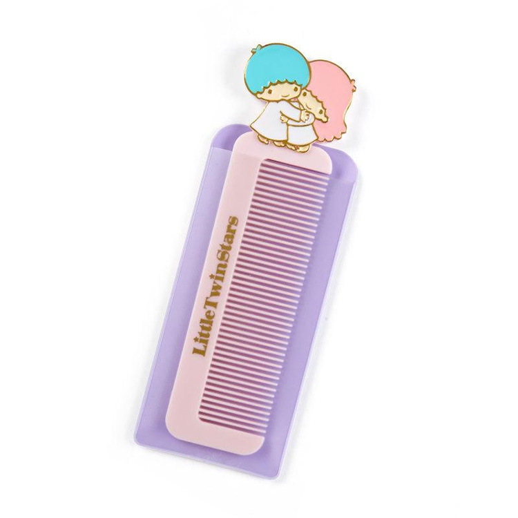Sanrio Little Twin Stars Compact Comb With Case
