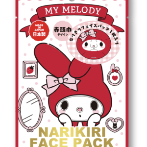 ASUNAROSYA - Sanrio My Melody Narikiri Face Pack Red