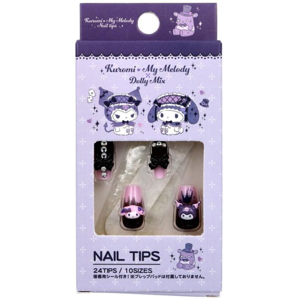 My Melody Kuromi DMX Nail Tips