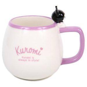 Sanrio Kuromi Mascot Attached Mug Cup