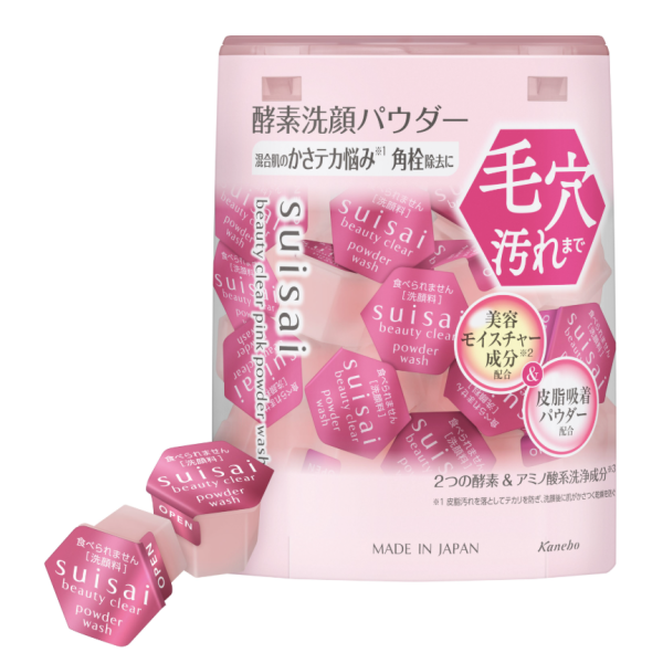 Kanebo SUISAI - Pink Powder Wash