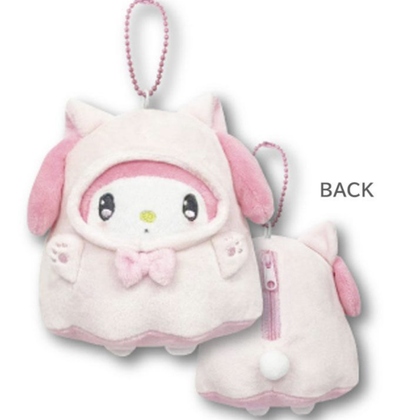 Mascot Pouch Nekoneko Obake My Melody