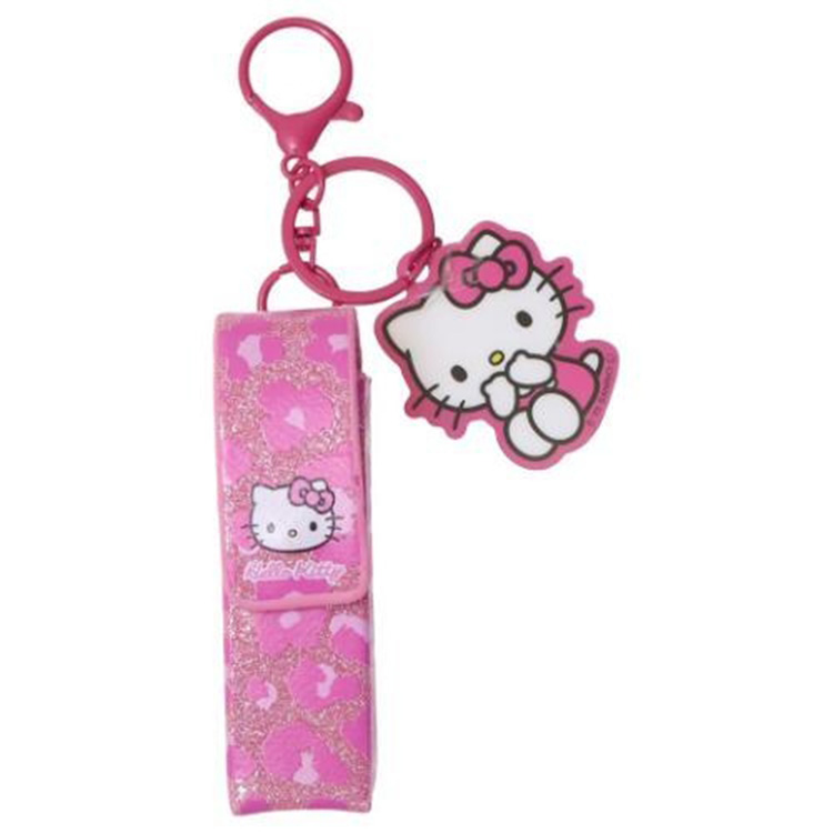Hello Kitty Lip Case Charm Gal Kitty Pink