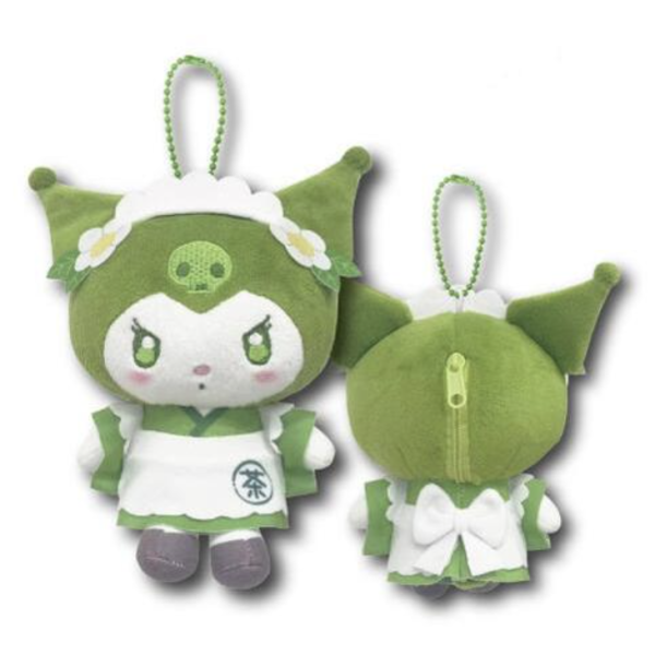 Kuromi Matcha Mascot Pouch Sanrio