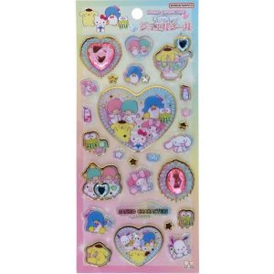 Sanrio Characters Sparkling Jewel Stickers