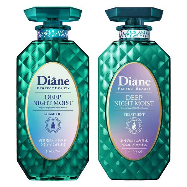 Diane Perfect Beauty Deep Night Moist Shampoo & Treatment Set