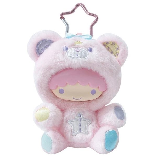 Little Twin Stars Kigurumi Mascot Keychain Lala (Puff)