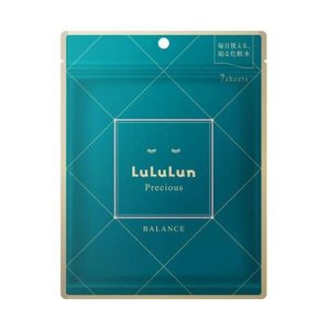 LuLuLun Precious GREEN (Glow Up) Mask 7 Sheets