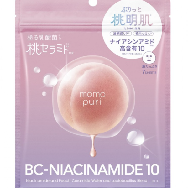 Momopuri Moisture Barrier Serum Mask N / 7 sheets (148mL)