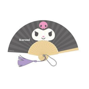 Mini Folding Fan Key Holder Kuromi