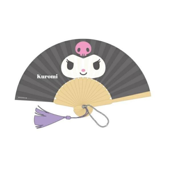 Mini Folding Fan Key Holder Kuromi