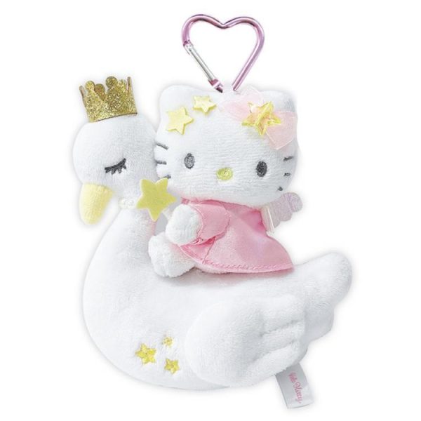 Hello Kitty Premium Mascot Key Holder Swan