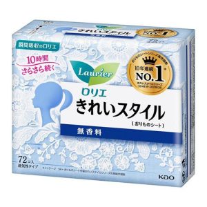 Laurier Pantyliners Unscented 14cm (72 pcs)