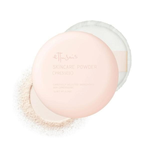 Skin care powder (pressed) clear