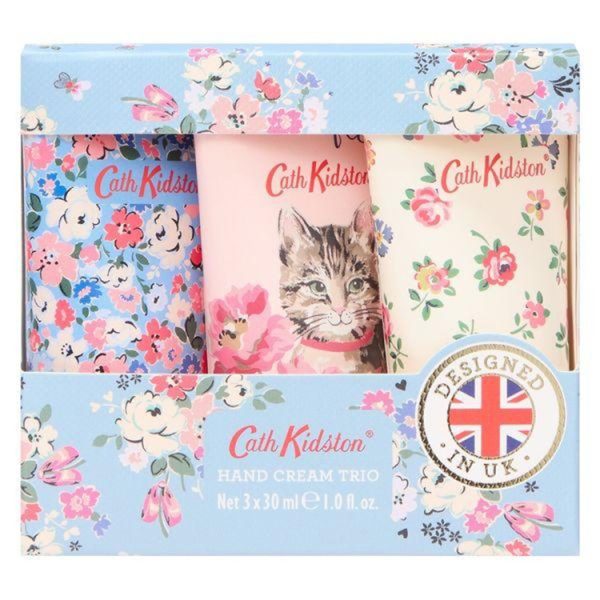 Cath Kidston Hand Cream Trio Clifton Cat