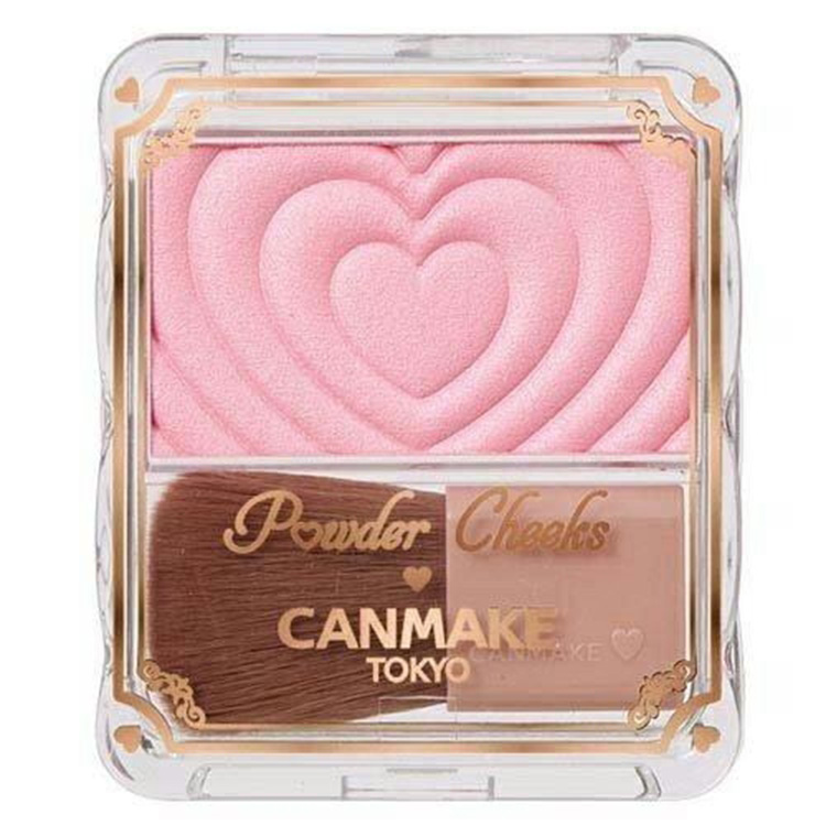 CANMAKE Powder Cheeks P02 Little Shy Pink