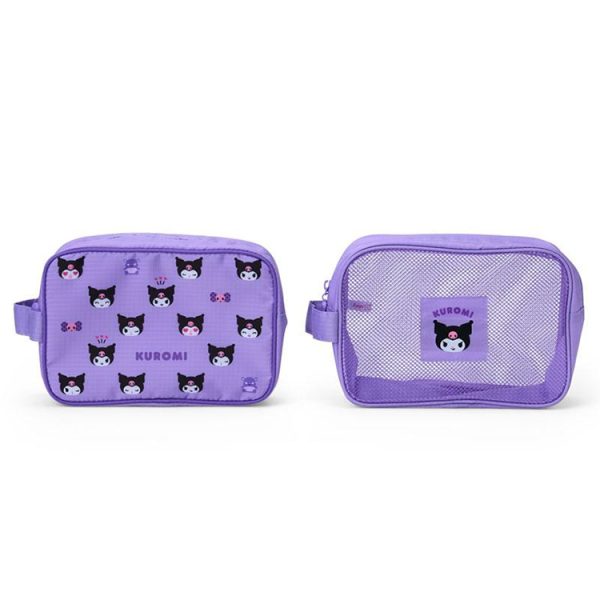 Sanrio Original Travel Pouch Set - Kuromi
