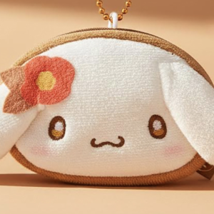 CN Mini Face Coin Purse hojicha
