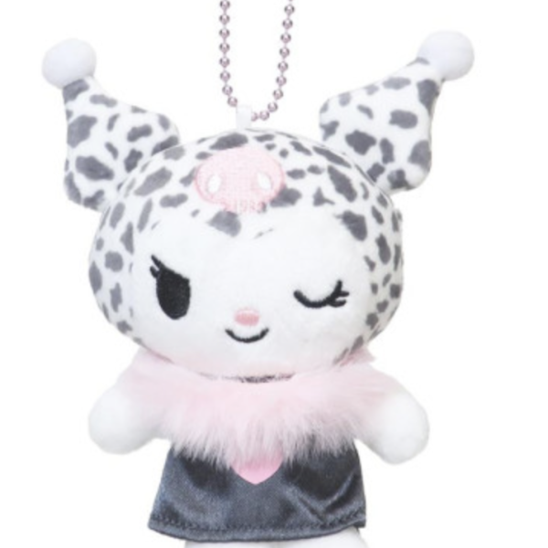 Sanrio Mascot Holder - Kuromi : 20th Anniversary Dalmatian