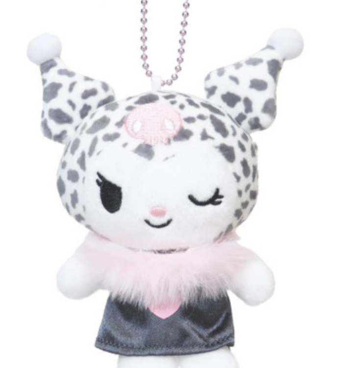 Sanrio Mascot Holder - Kuromi : 20th Anniversary Dalmatian