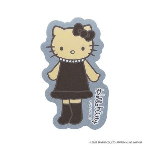 Hello Kitty Die-Cut Sticker Black Dress