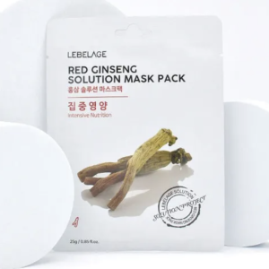 LEBELAGE RED GINSENG SOLUTION MASK PACK
