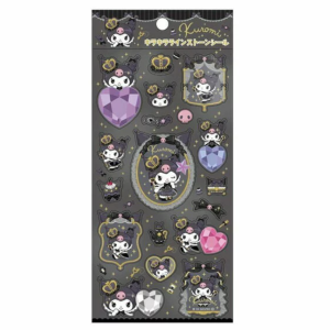 Sparkling Line Stone Sticker KU