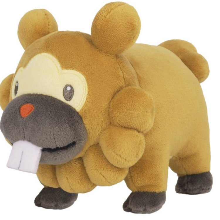 Pokemon All Star Collection Bidoof Plush Doll (S)