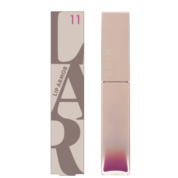 Kiss Lip Armor 11 Formidable Frozen Mauve