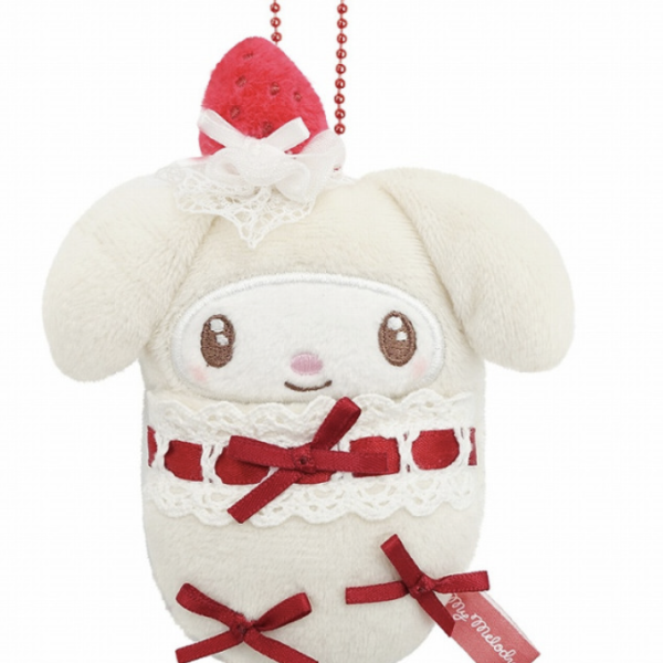 Shortcake Sky Blue Cherry Cake Swaddle Mascot My Melody