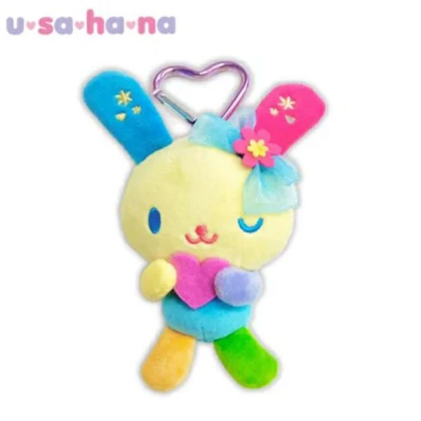 Usahana Heart Mascot with Carabiners