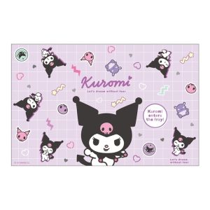 Sanrio Wide Lunch Cloth Kuromi Time