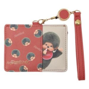 Monchhichi Reel Pass Case Red