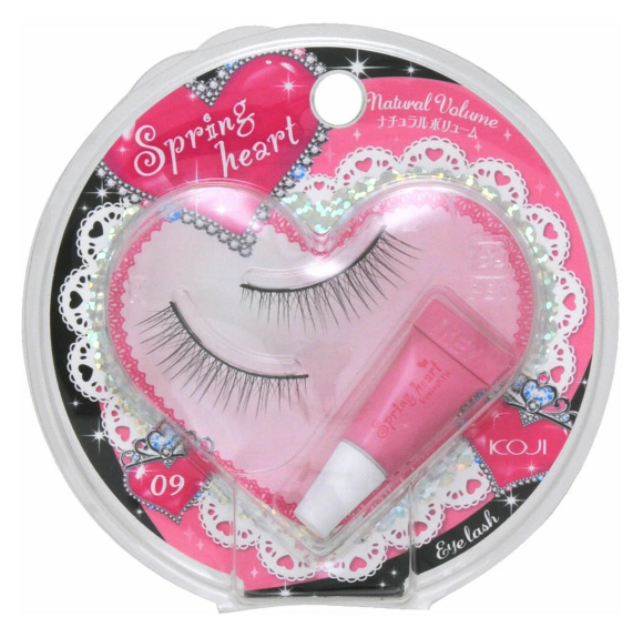 Koji Spring Heart Eyelashes 09 Natural Volume