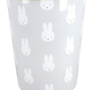 Miffy Plastic Dustbin, Gray