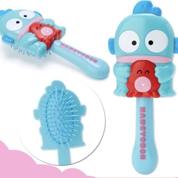 Hangyodon character-shaped hairbrush comb, cute and stylish