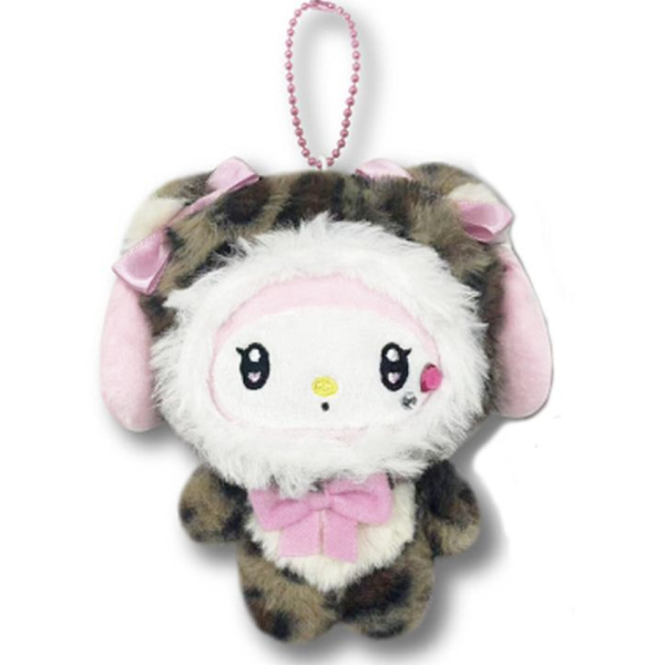 Hatakeyama Shoji Mascot Pouch Leopard Print MM