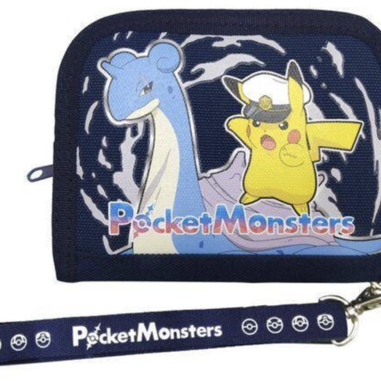 Pokemon Center Jigglypuff Wallet Captain Pikachu And The Six Heroes' Lapras