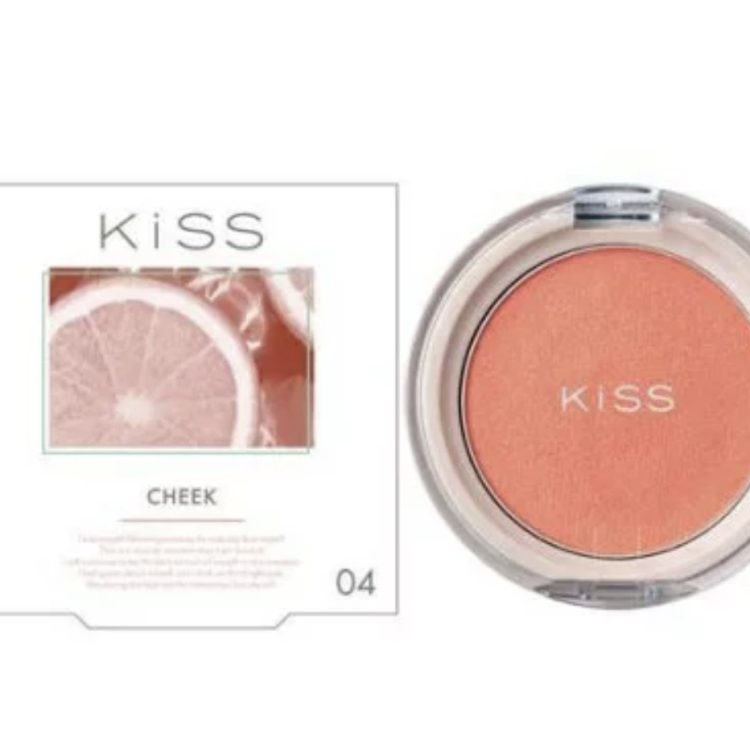 Kiss Cleary Blush 04 Sunny Orange